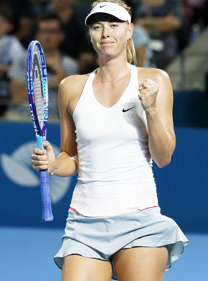 Maria Sharapova of Russia