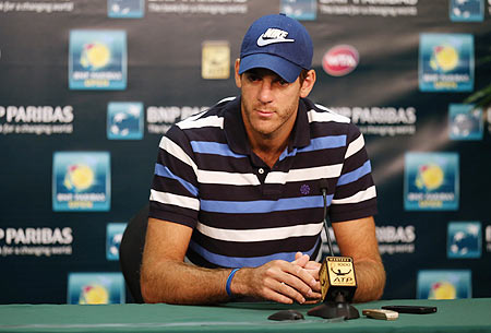 Juan Del Potro of Argentina 