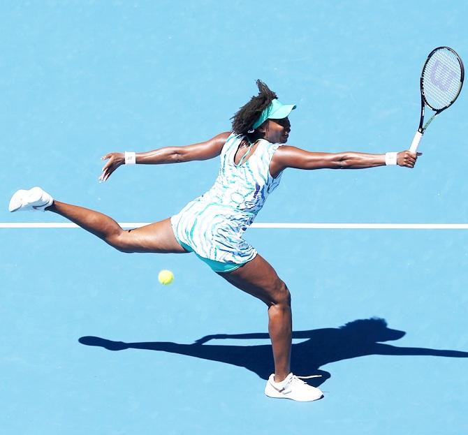 Venus Williams of the United States