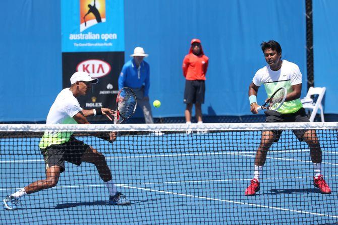 Australian Open: Bopanna, Paes, Sania lose doubles matches - Rediff Sports
