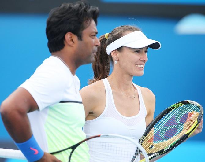 Leander Paes and Martina Hingis