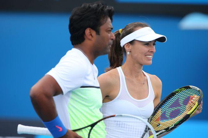 Leander Paes and Martina Hingis