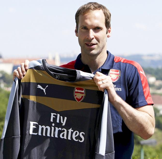 Goalkeeper Petr Cech 