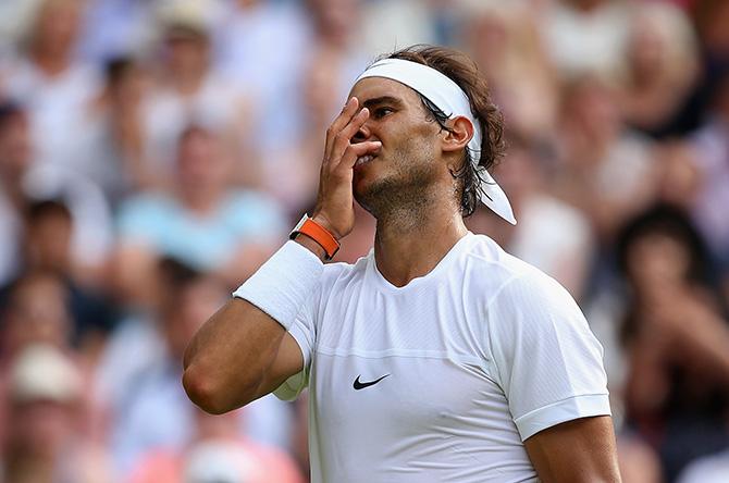 Wimbledon losses have not left scar on Nadal's mind