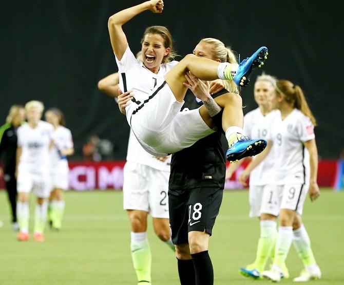 USA's Tobin Heath 