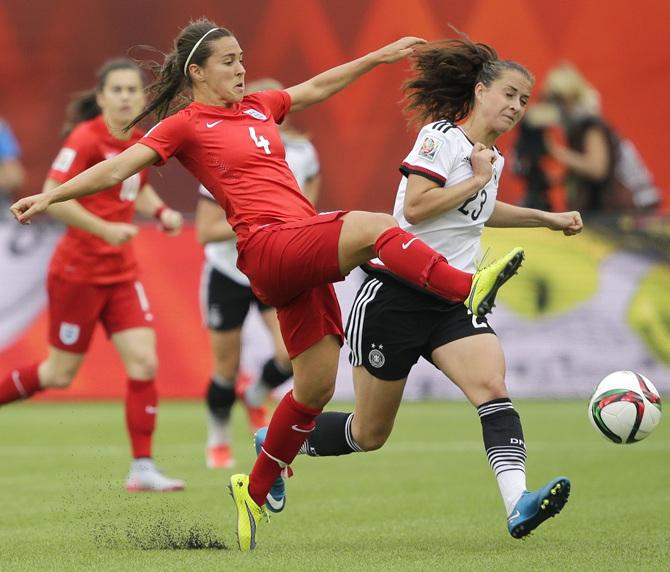 England midfielder Fara Williams