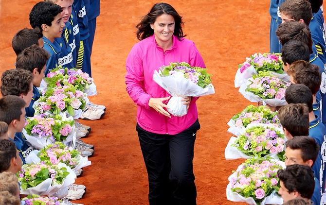 Former tennis player Conchita Martinez