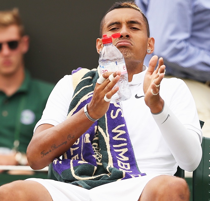 Australia's Nick Kyrgios