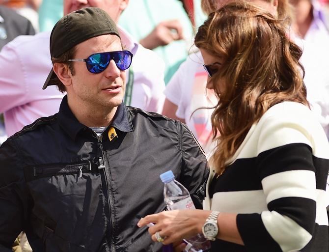 Bradley Cooper and Mirka Federer