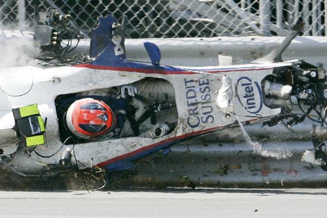 BMW Formula One driver Robert Kubica