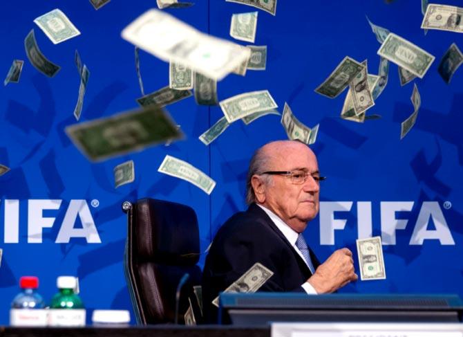 FIFA president Sepp Blatter