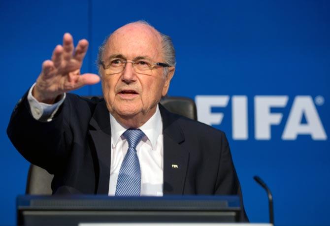 FIFA president Sepp Blatter