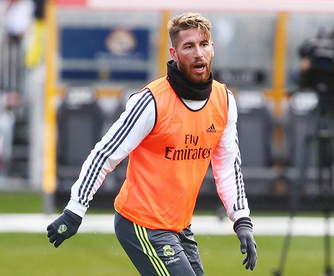 Real Madrid captain Sergio Ramos