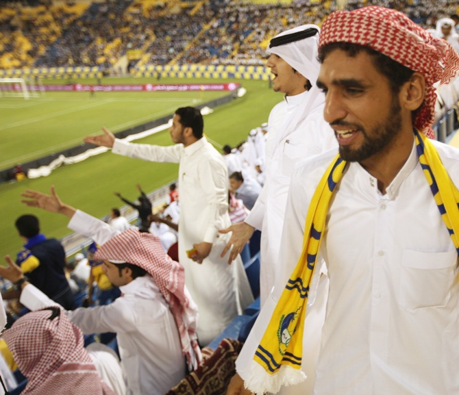 Qatari fans