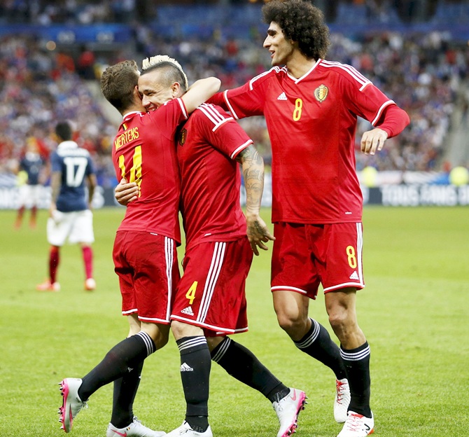 Belgium's Radja Nainggolan