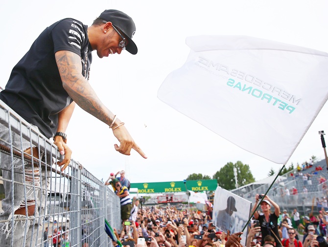 Great Britain and Mercedes GP's Lewis Hamilton