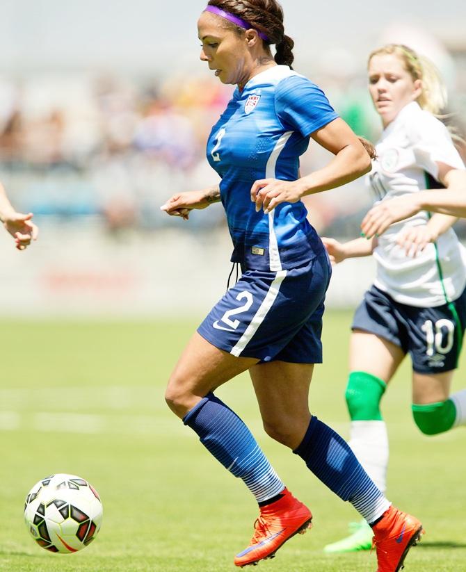 USA's Sydney Leroux