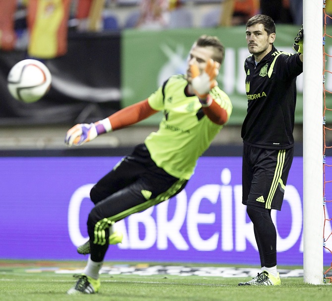 Goalkeeper Iker Casillas 
