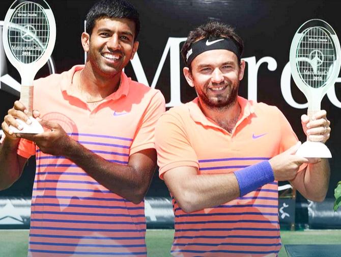 Rohan Bopanna of India