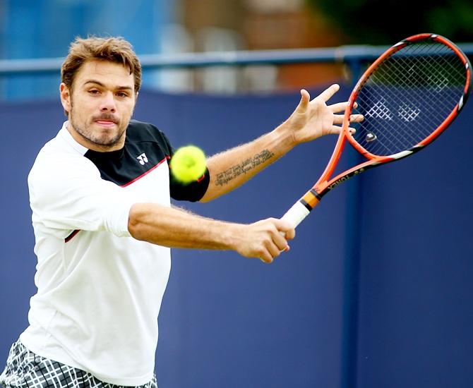 Switzerland's Stanislas Wawrinka 