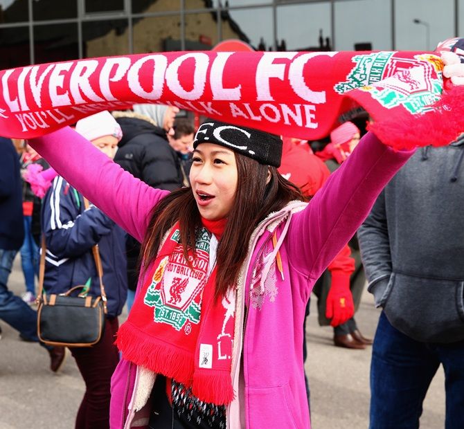  A Liverpool fan