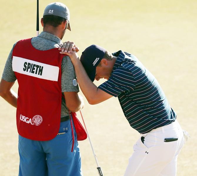 Jordan Spieth of the United States