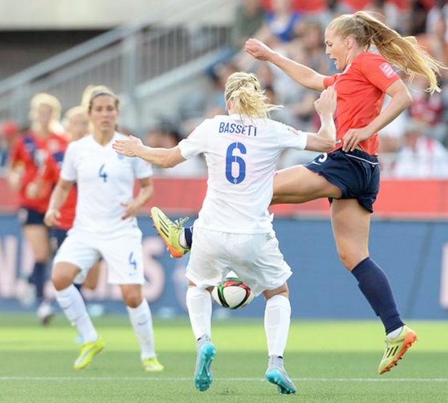 Norway forward Lisa-Marie Karlseng Utland