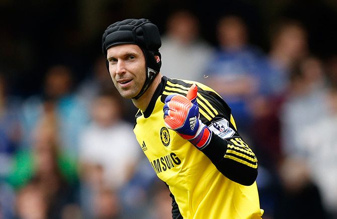 Petr Cech spent 11 years at Chelsea before moving to Arsenal in 2015