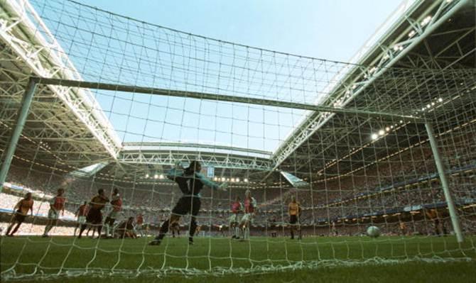 The Millennium Stadium, in Cardiff