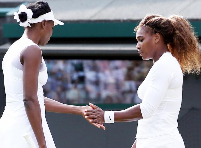 Venus And Serena Williams Pull Out Of Wimbledon Doubles - Rediff Sports