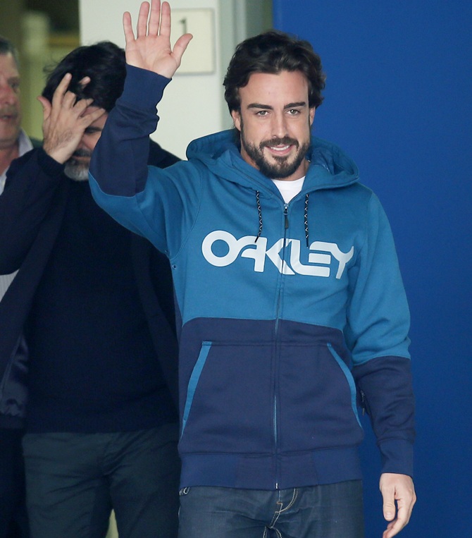 McLaren's Formula One driver Fernando Alonso