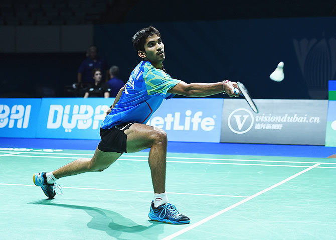 Kidambi Srikanth took just 37 minutes to down Japan's Kazumasa Sakai and win the Indonesia Open title