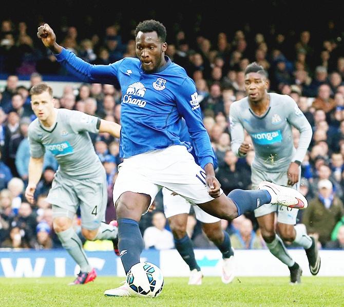 Romelu Lukaku of Everton