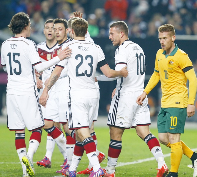 Germany's Lukas Podolski