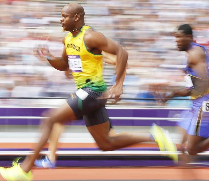 Asafa Powell of Jamaica