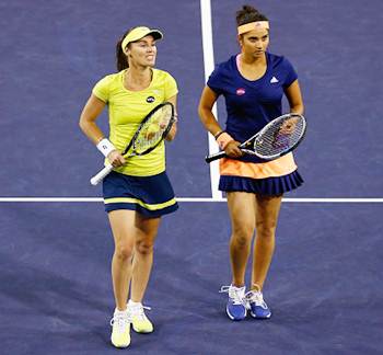 Martina Hingis and Sania Mirza