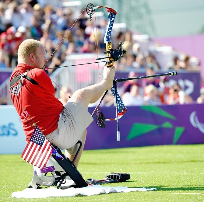 Matt Stutzman of the United States