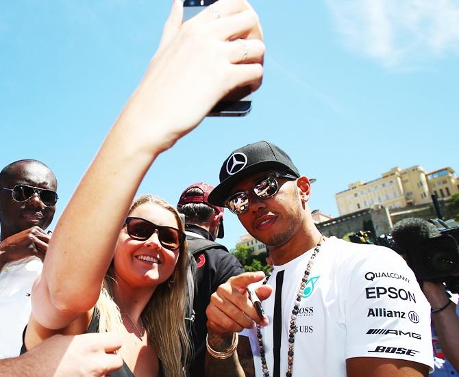 Lewis Hamilton of Great Britain