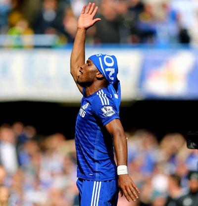 Didier Drogba of Chelsea