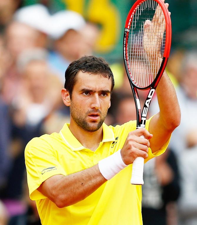 Croatia's Marin Cilic