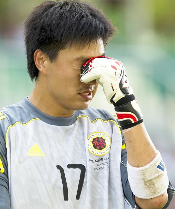 Goalkeeper Weijie Sui 