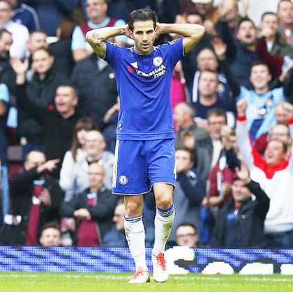 Chelsea's Cesc Fabregas 