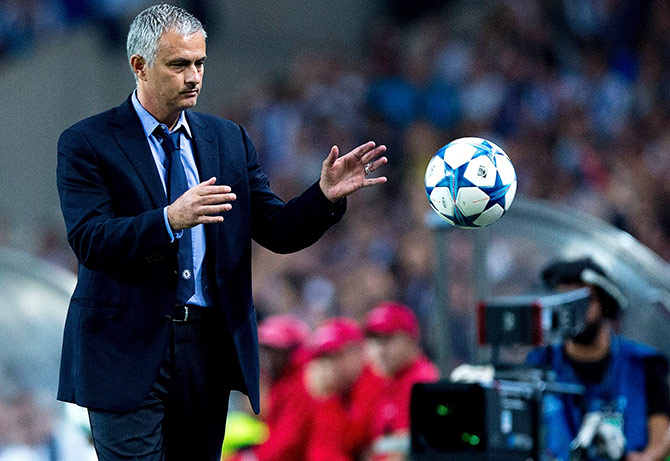 Head coach Jose Mourinho of Chelsea FC  