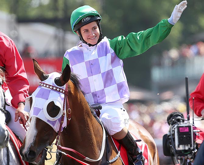 Prince of Penzance ridden by Michelle Payne  