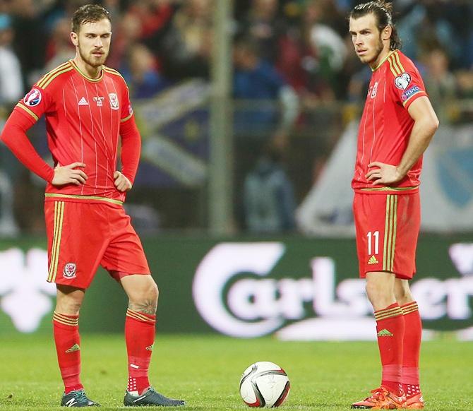 Aaron Ramsey and Gareth Bale