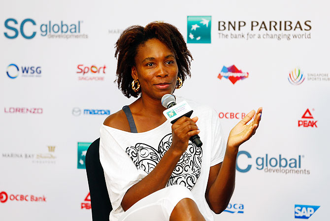 USA's Venus Williams