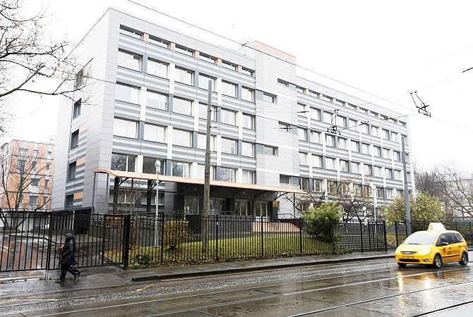 A general view shows a building of the federal state budgetary institution "Federal scientific centre of physical culture and sports", which houses a laboratory led by Grigory Rodchenkov and accredited by the World Anti-Doping Agency (WADA), in Moscow