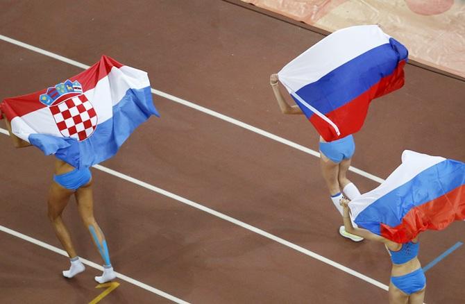 Russian athletes