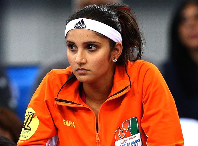 India's Sania Mirza 