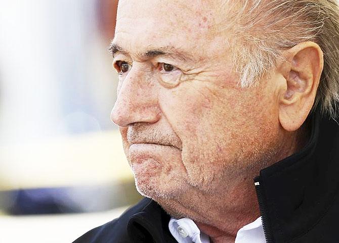 Suspended FIFA chief Sepp Blatter